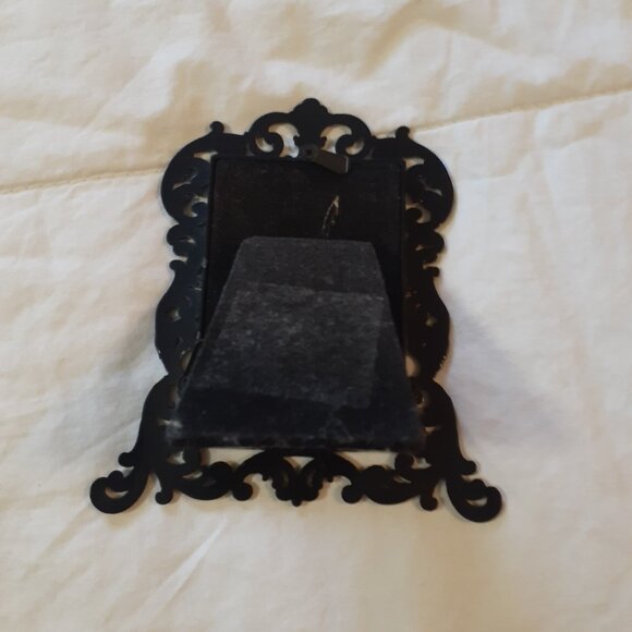 Tiny Mushroom Watercolour and Ink Painting in Antique-Style Frame - Picture 3 of 3